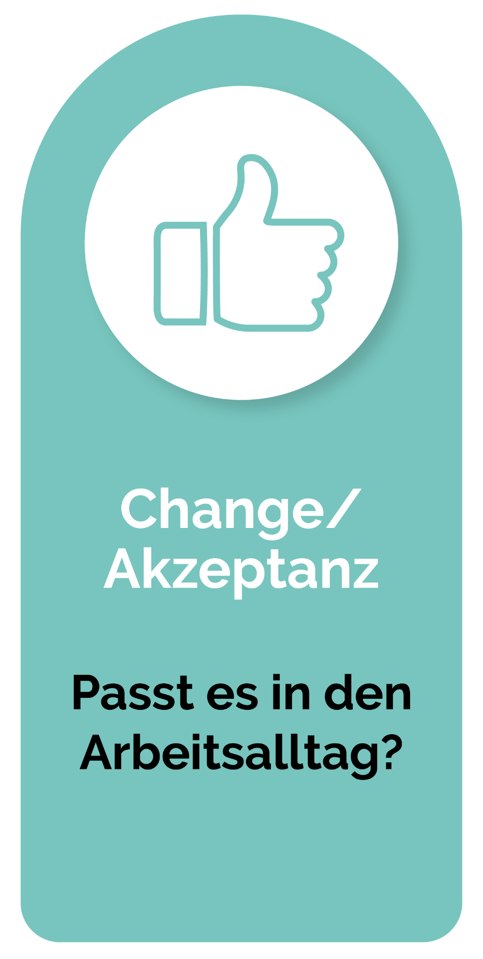Säule Change / Akzeptanz